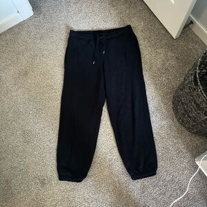 Aerie Women's Black Ankle Sweatpants